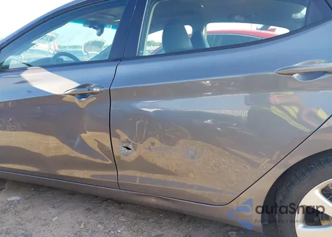 2012 Hyundai Elantra Limited из США, поврежденный, VIN 5NPDH4AE9CH100603